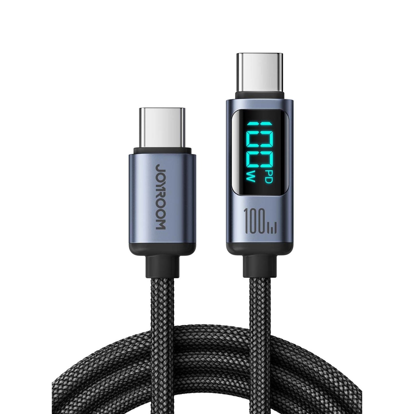 Fast Charging Data Cable with LED Display