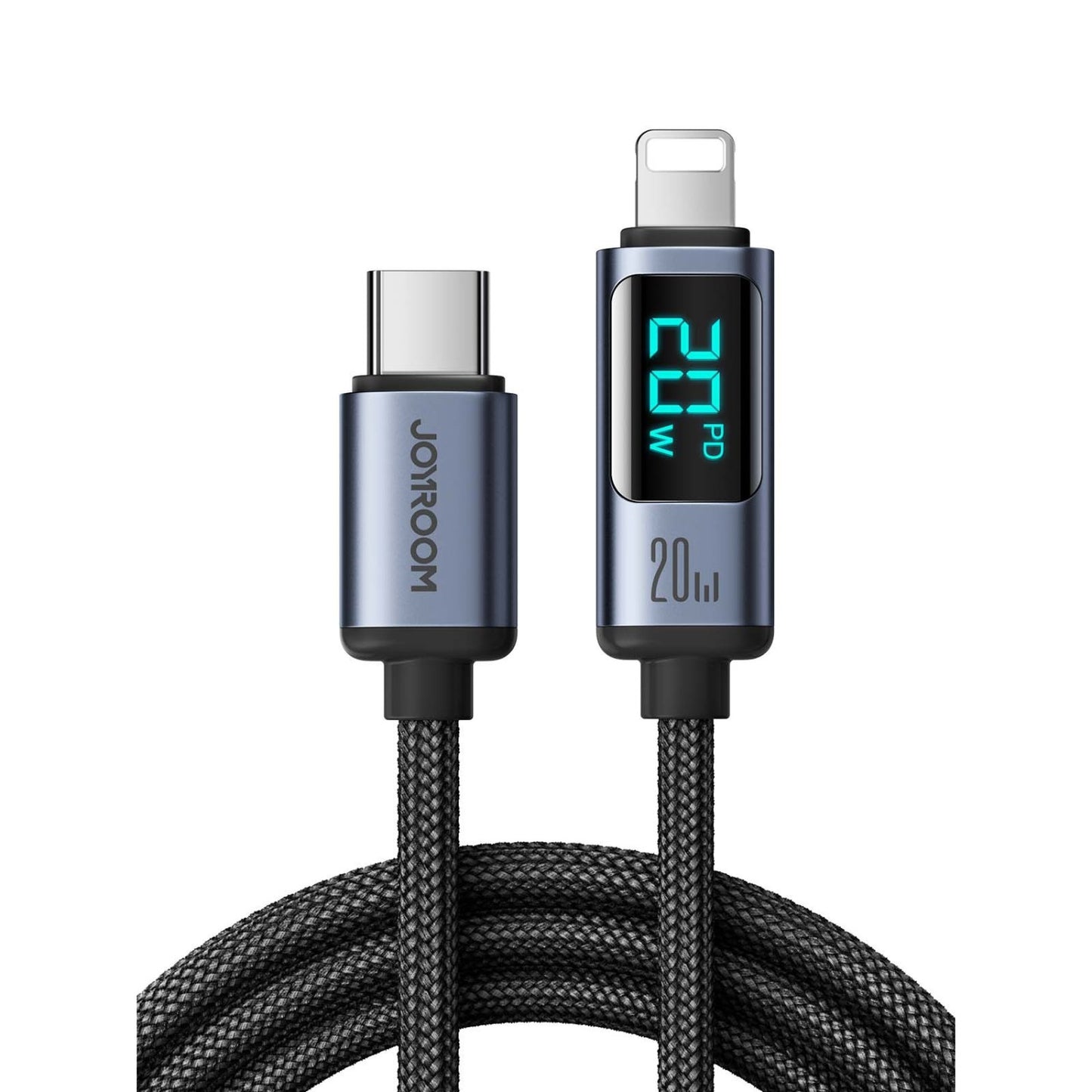 Fast Charging Data Cable with LED Display