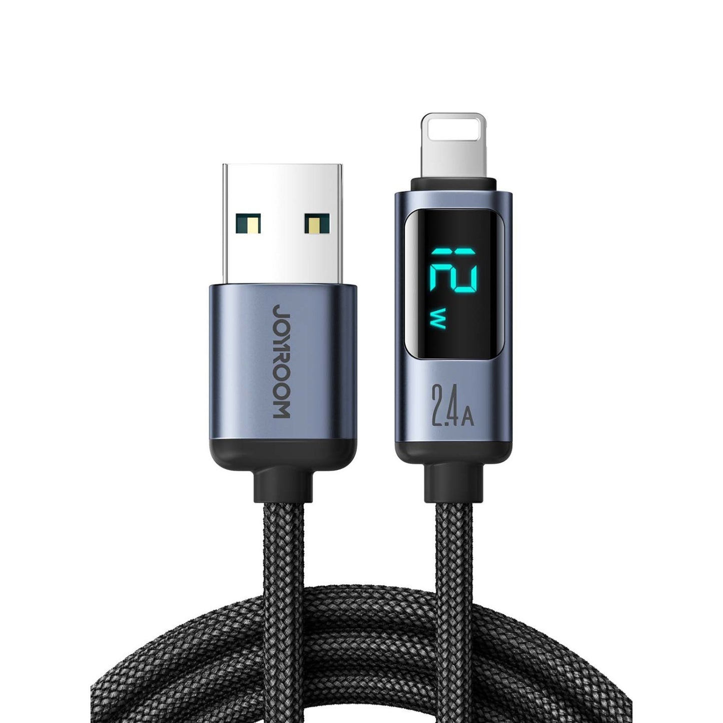 Fast Charging Data Cable with LED Display